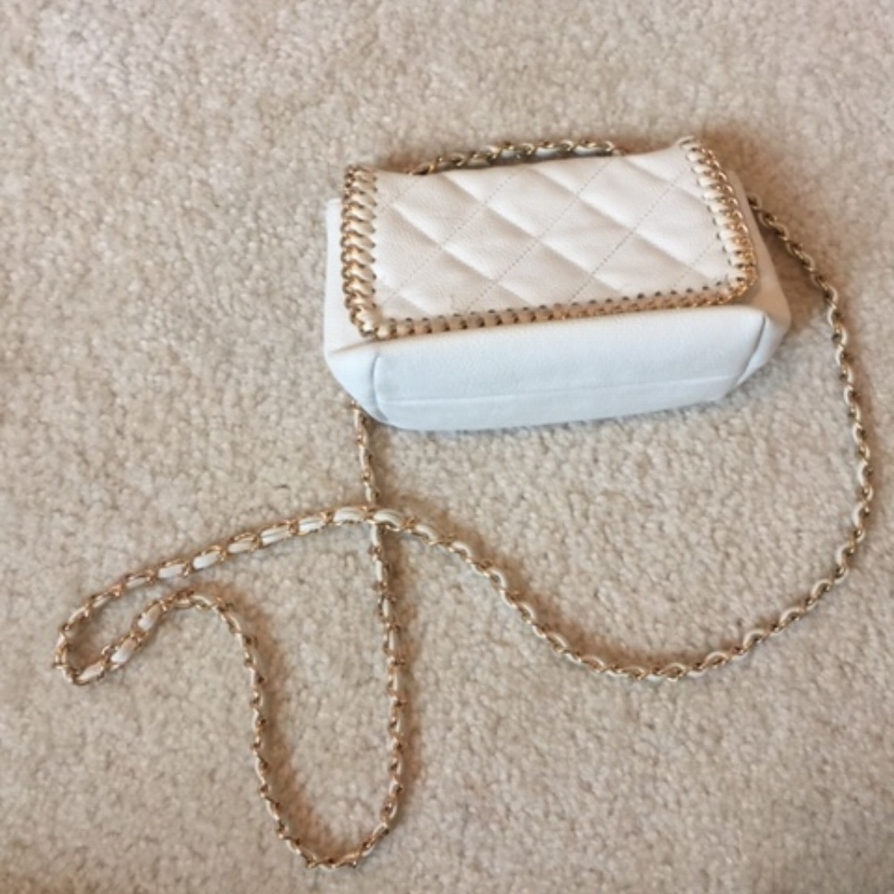 Steve Madden White Purse